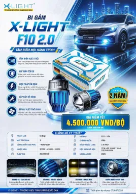 BI GẦM X-LIGHT F10 2.0