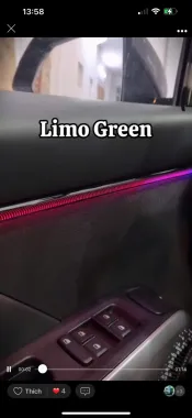 LED NỘI THẤT LIMO GREEN