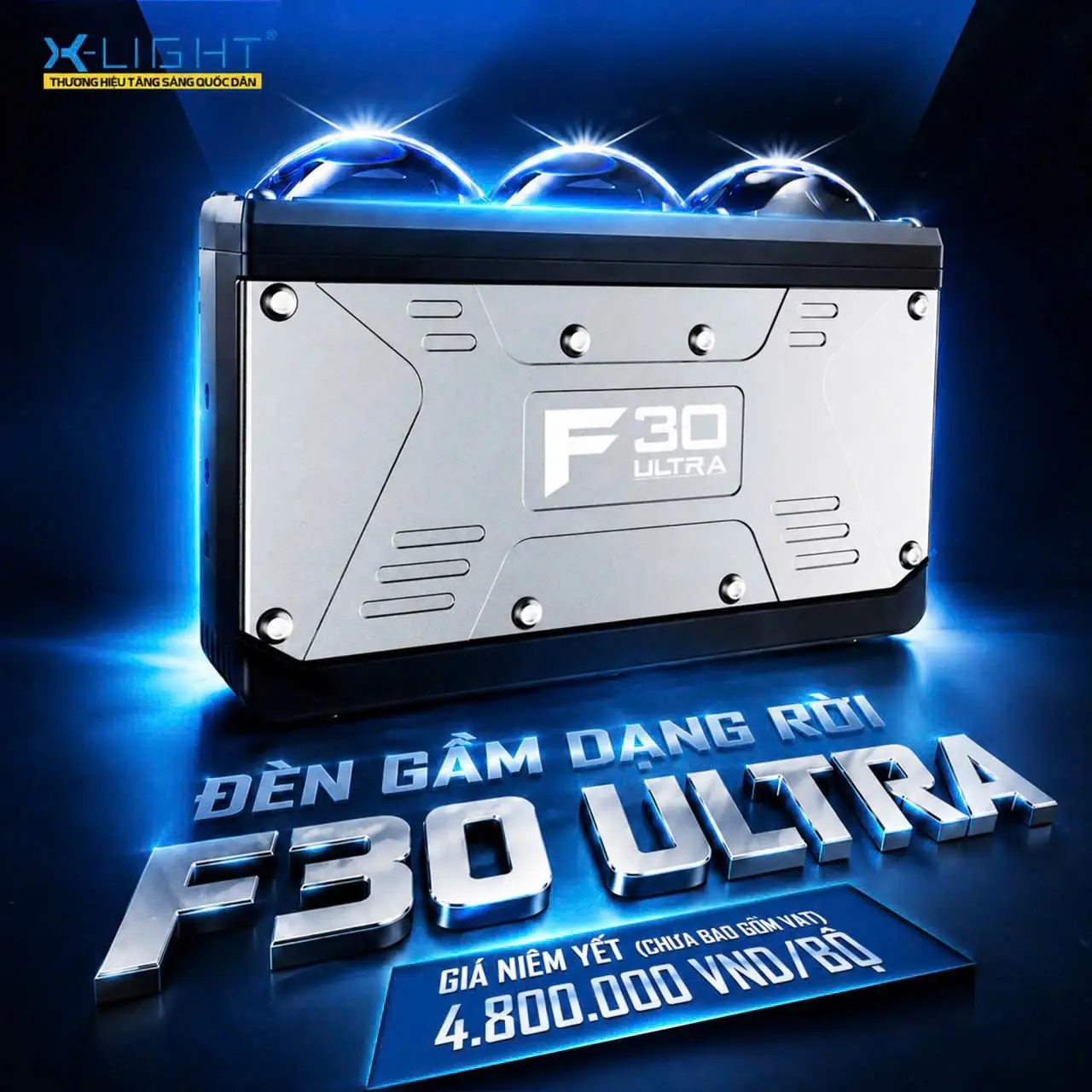 ĐÈN GẦM DẠNG RỜI F30 ULTRA